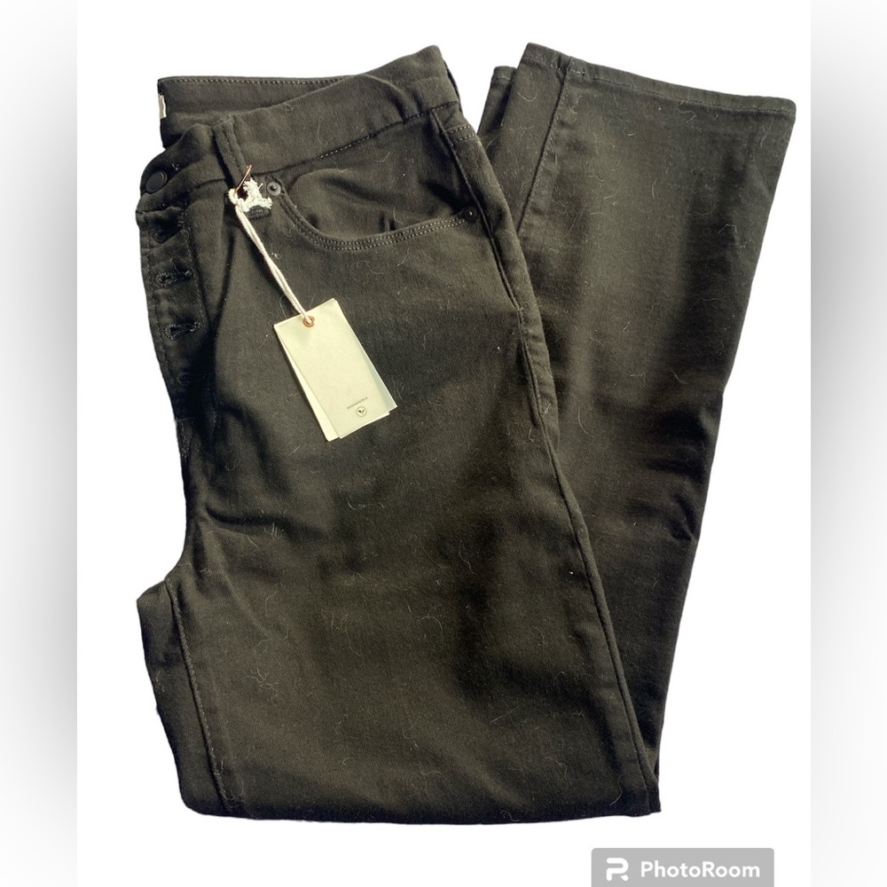 Good American straight leg button fly women size 14 NWT
